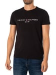 Tommy HilfigerCore Logo T-Shirt - Jet Black