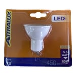 ATTRALUX LED GU10 5.5W 240V GU10 2700K 36° Warm White Spot Bulb - Pack of 2