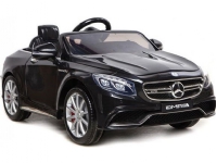 Lean Cars Elbil for barn Mercedes S63 AMG sortlakkert