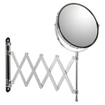 TATAY 4440300 - Miroir grossissant Extensible 17 cm