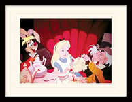 Disney Alice in Wonderland Tea Party Objet Souvenir, Multicolore, 30 x 40 cm