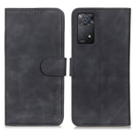 Xiaomi Redmi Note 11 Pro 5G KHAZNEH Plånboksfodral Svart