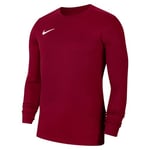 NIKE Boy's Dry Park Vii Long Sleeve Jersey, Team Red/White, XS UK