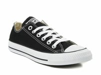 Converse All Star Ox Mens/ Womens Canvas Chuck Taylor Trainers Shoes Black White