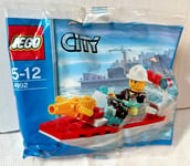 Lego City 4992 Fire Boat (4992) Polybag Set - Brand New & Sealed