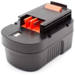 Vhbw - NiMH batterie 1500mAh (14.4V) pour outil électrique outil Powertools Tools Black & Decker FS14PS, FS14PSK, HP142K, HP142KD, HP146F2, HP146F2B