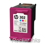Genuine HP 302 Colour Ink Cartridge For ENVY 4520 Inkjet Printer