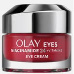 Olay Eyes Niacinamide 24 & Vitamin E Fragrance Free Eye Cream 15ml NEW FREE P&P