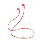 OIUY Bluetooth Earphone Wireless Magnetic Neckband Bluetooth Headset Sport Earphone Stereo Earpieces For IOS Android (Color : Earphone Red)