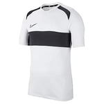 Nike Dri-FIT Academy T T-Shirt Homme, White/White/Black/Black, S