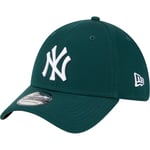 New Era 39THIRTY League Essential New York Yankees Cap - Grøn - str. S/M