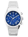 Timex Q Timex Falcon Eye Chronograph 40Mm Stainless Steel Bracelet Watch Silver