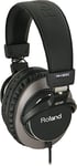 Roland Rh-300 Stereo Headphones - Premium Closed-Back Studio Headphones for Pro Level Monitoring