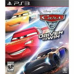 Cars 3: Driven to Win for Sony Playstation 3 PS3 Video Game