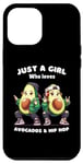 iPhone 14 Plus Just a Girl Who Loves Avocado and Funny Dance Hip Hop Women Case