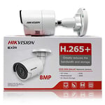 HIKVISION Caméra extérieure DS-2CD2083G0-I 8.0MP 4K UltraHD Exir Bullet IR, 4,0 mm, IP67-résistant aux intempéries