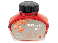 Pelikan 4001, Rød, 62,5 ml, 1 stk, Rød, Tyskland