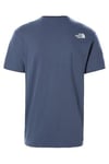 THE NORTH FACE Demi-dôme T-Shirt, Bleu Marine, XL Homme