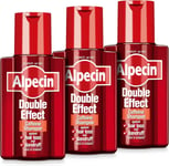Alpecin Double Effect Shampoo 3x 200ml | Anti Dandruff and Natural Hair Growth