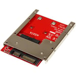 StarTech.com Adaptateur mSATA SSD vers SATA 2,5" - Carte Convertisseur mSATA SSD vers SATA 2,5" (SAT32MSAT257)