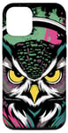 iPhone 12/12 Pro Owl Beats - Vibrant Owl with Headphones Music Lover Case