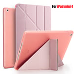 Tablet Case Ipad Screen Protector Smart Cover Rose Gold For Mini 4