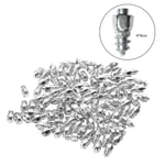100 st Cykel/Motorcykel/Bil Däck Dubbar Halkskydd Skruvar Däck Dubbar 4*9mm med Nyckel 4*9MM
