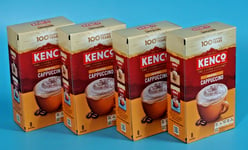 32 x SERVINGS OF KENCO CAPPUCCINO ORIGINAL COFFEE (4 x boxes of 8) EXP OCT 2024