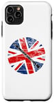 iPhone 11 Pro Max Clarinet UK Flag Clarinetist Woodwind British Musician Case