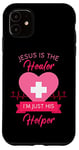 iPhone 11 Christian Nurse Women’s Jesus The Healer Gospel Graphic RN Case