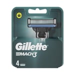 Gillette Mach 3 Barberblader 4-pakning