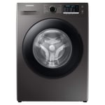 Samsung Series 5 WW80TA046AX/EU with ecobubble™ Freestanding Washing Machine, 8 kg 1400 rpm, Graphite, B Rated