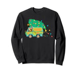 Scooby Doo Mystery Machine Christmas Tree Sweatshirt
