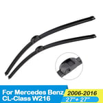 LYSHUI Car Clean The Windshield Wiper Blade Rubber,For Mercedes Benz CL Class W215 W216 1999 To 2016