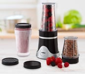 Tower Tabletop Blender 5 Attachments Spice Nut Coffee Grinder Smoothie Maker