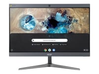 Acer Chromebase CA24I2 - Tout-en-un - 1 x Core i3 8130U / 2.2 GHz - RAM 8 Go - SSD 32 Go - UHD Graphics 620 - GigE - LAN sans fil: 802.11a/b/g/n/ac - Chrome OS - moniteur : LED 23.8" 1920 x 1080 (Full HD)