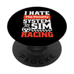 SIM Racing Pédales de roue pour gamer vidéo SIM Racer PopSockets PopGrip Interchangeable
