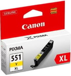 Genuine Canon CLI-551XL Y Yellow Ink Cartridge for Pixma MG6450 MG7150 MX925