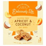 6x Deliciously Ella Apricot & Coconut Oat Bar Multipack 3 x 50g