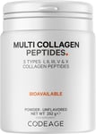 Codeage Multi Collagen Protein Powder Peptides, Hydrolyzed, Type I, II, III, V, 