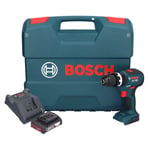Bosch GSB 18V-55 Professional Perceuse-visseuse à percussion sans fil 18 V 55 Nm Brushless + 1x batterie 2,0 Ah + chargeur +