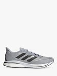 adidas Supernova+ Men's Running Shoes Halo Silver/Corer Black/Matte Silver 9.5 male Upper: synthetic textile, Sole: rubber