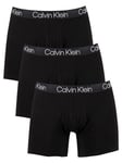Calvin Klein3 Pack Modern Structure Boxer Briefs - Black