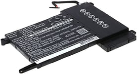 Kompatibelt med Lenovo Eraser Y700, 14.8V, 4000 mAh