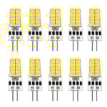 10 st G4 LED-lampa AC/DC12V-24V 5W LED G4-lampa 20 LED 360 graders strålvinkel Ersätter 30W halogen