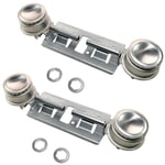 2-Pack GAS Range Double Burner Assembly Kit for Hotpoint RGA RGB RGS Series Oven