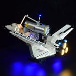 SEREIN LED Lighting Kit for Lego NASA Space Shuttle Discovery, USB Powered Light Set Compatible with Lego 10283 (Not Included Lego Set )