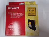 RICOH GC21Y  Yellow Gel Cartridge for RICOH Aficio GX7000/GX5050N