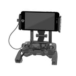 RC GearPro Foldable 4.6-11 Inch Phone/Tablet Extended Front Holder Adapter for DJI Mavic 2 Pro & Spark Drone Remote Controller, Free Neck Strap