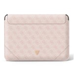Guess Datorfodral 13/14'' 4G Uptown Triangle Logo - Rosa